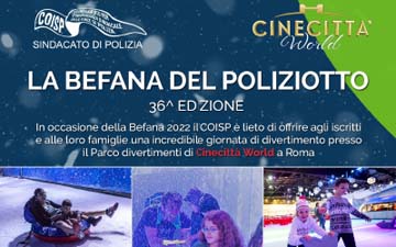 La Befana del Poliziotto a Cinecittà World