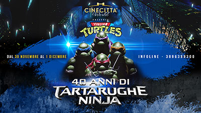 Tartarughe Ninja a Cinecittà World